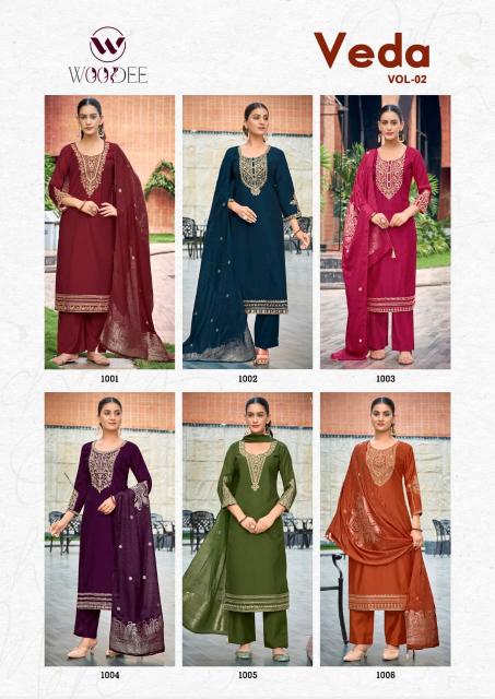 Woodee veda vol-2 kurtis wholesale in hyderabad